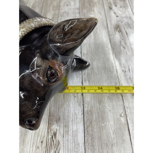 Vintage Huge 14” Doberman Pincher Dog Mike’s Mold Ceramic Figure Full Size - Picture 14 of 16